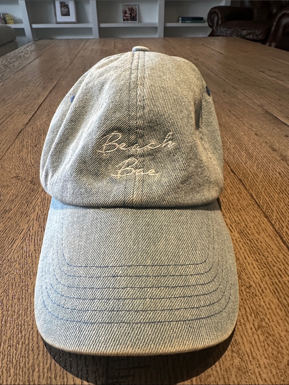Rip Curl Light Gray Kids Baseball Cap with Embroidered Script